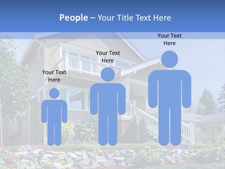 Two-Storey House PowerPoint Template