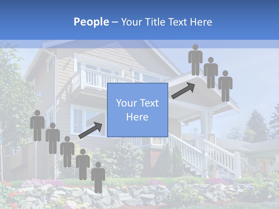 Two-Storey House PowerPoint Template