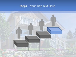 Two-Storey House PowerPoint Template