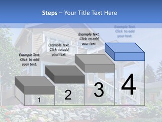 Two-Storey House PowerPoint Template