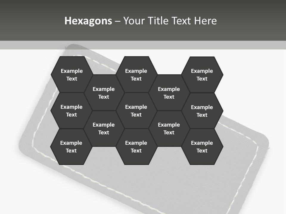 Leather Tag PowerPoint Template