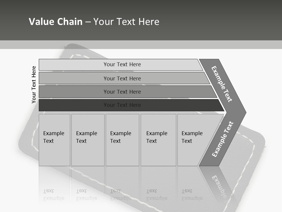 Leather Tag PowerPoint Template