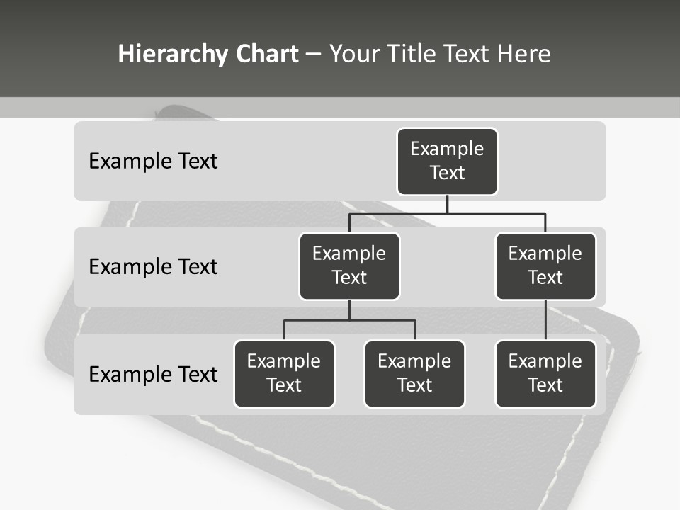 Leather Tag PowerPoint Template