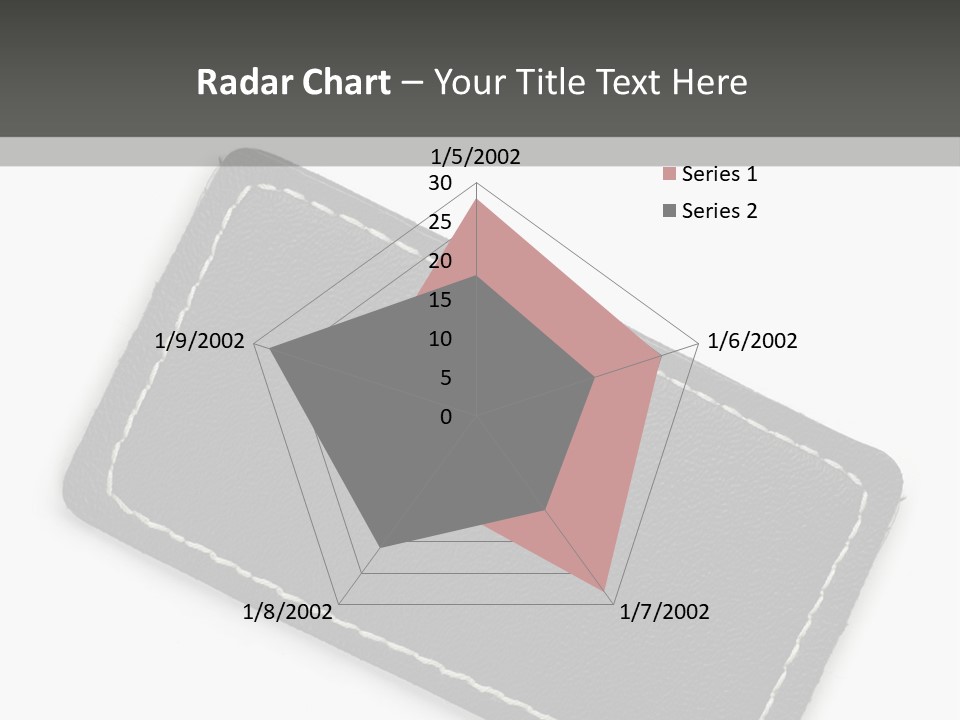 Leather Tag PowerPoint Template