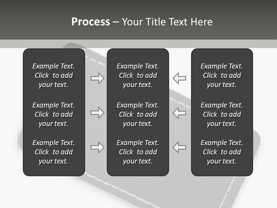 Leather Tag PowerPoint Template