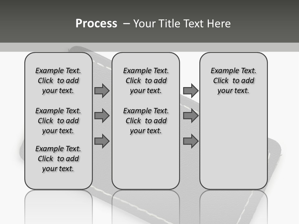 Leather Tag PowerPoint Template