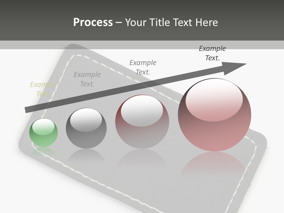 Leather Tag PowerPoint Template