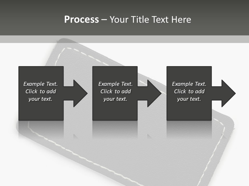 Leather Tag PowerPoint Template