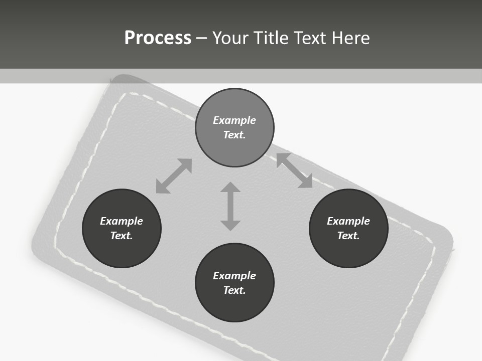 Leather Tag PowerPoint Template