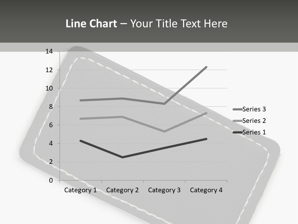Leather Tag PowerPoint Template