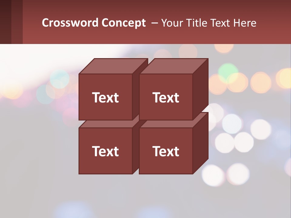 Endurance Night Lights PowerPoint Template