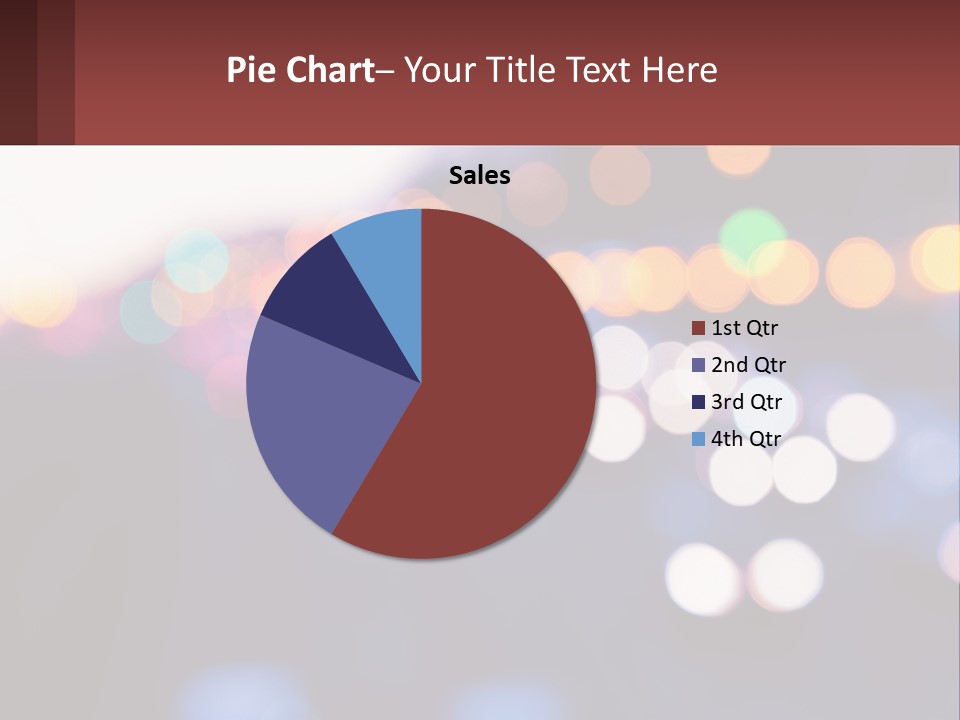 Endurance Night Lights PowerPoint Template