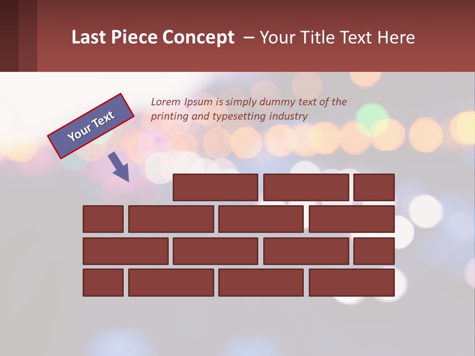 Endurance Night Lights PowerPoint Template