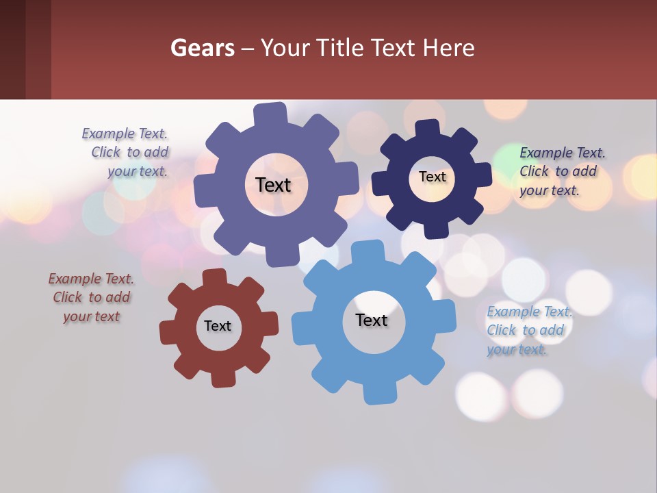 Endurance Night Lights PowerPoint Template