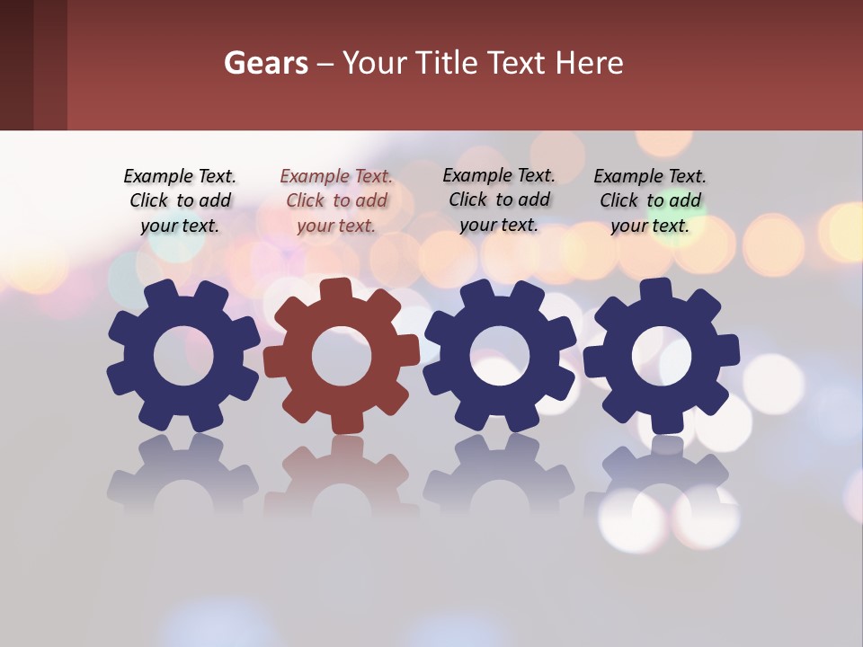 Endurance Night Lights PowerPoint Template