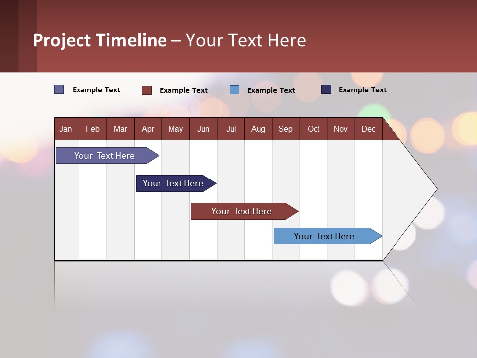 Endurance Night Lights PowerPoint Template