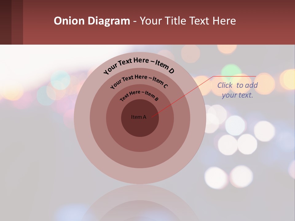 Endurance Night Lights PowerPoint Template