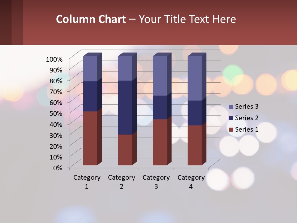 Endurance Night Lights PowerPoint Template