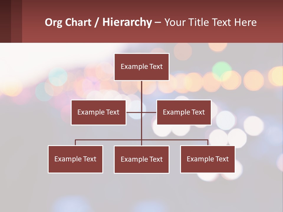 Endurance Night Lights PowerPoint Template