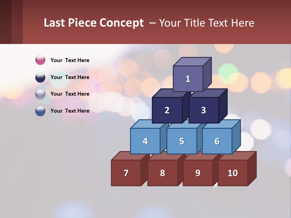 Endurance Night Lights PowerPoint Template