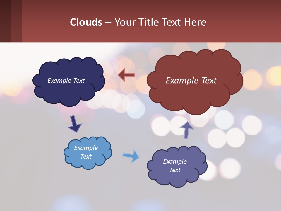 Endurance Night Lights PowerPoint Template