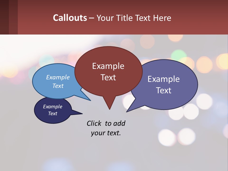 Endurance Night Lights PowerPoint Template