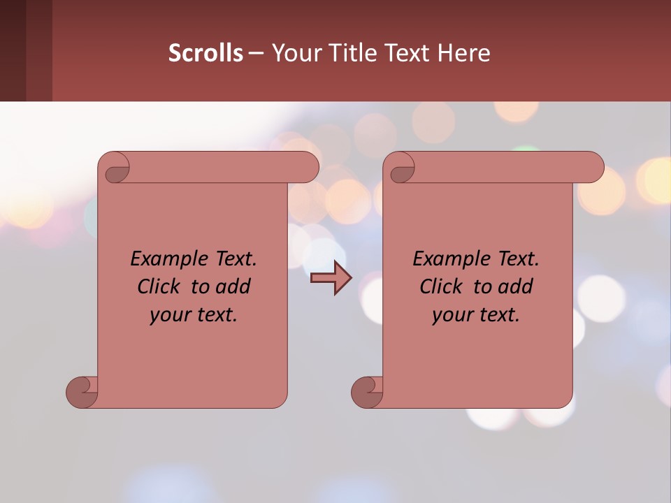 Endurance Night Lights PowerPoint Template