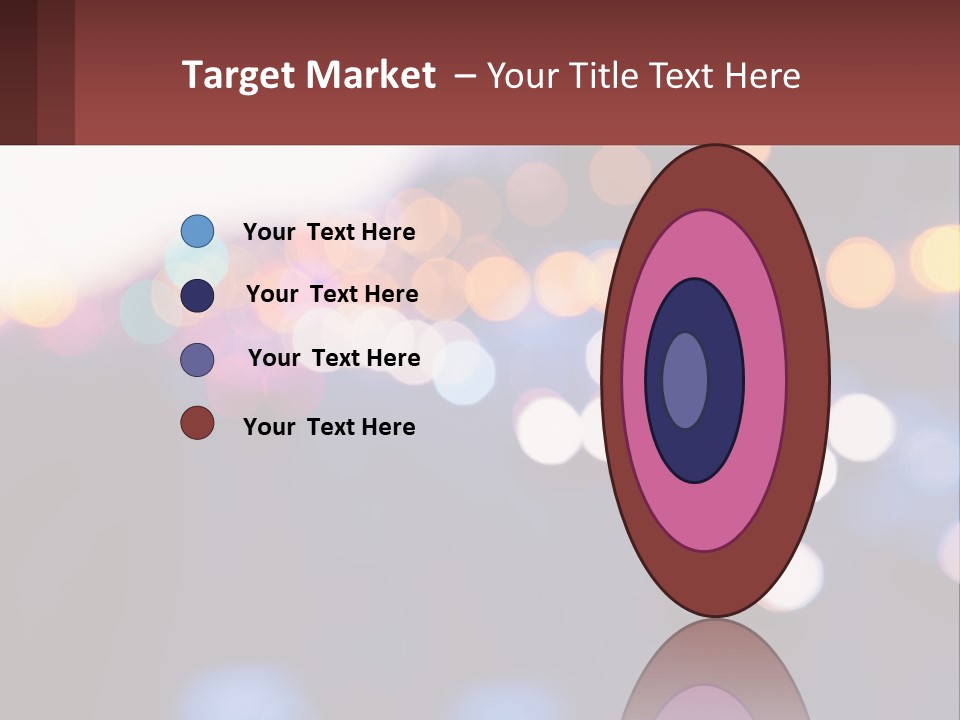 Endurance Night Lights PowerPoint Template