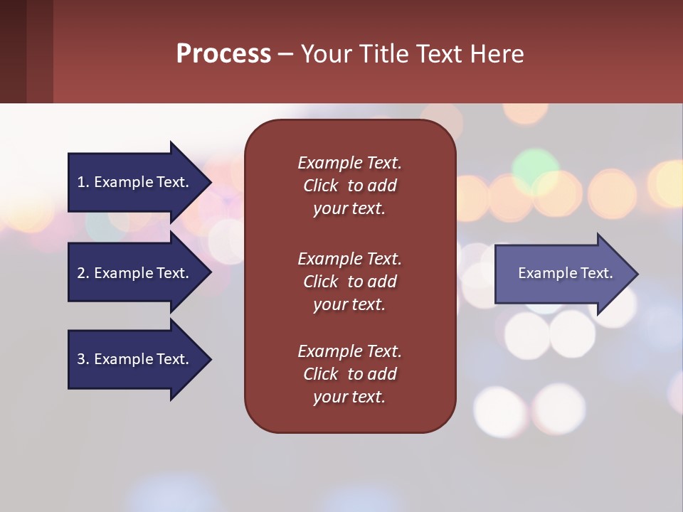 Endurance Night Lights PowerPoint Template