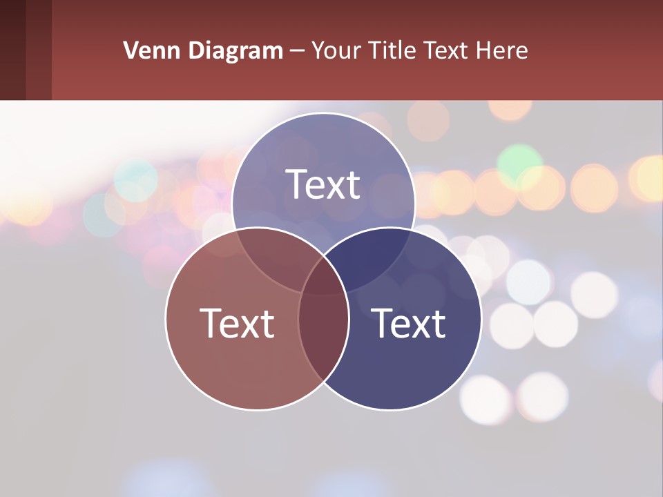 Endurance Night Lights PowerPoint Template