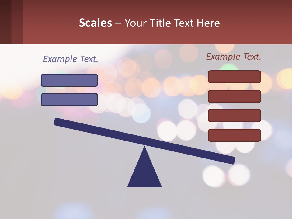 Endurance Night Lights PowerPoint Template