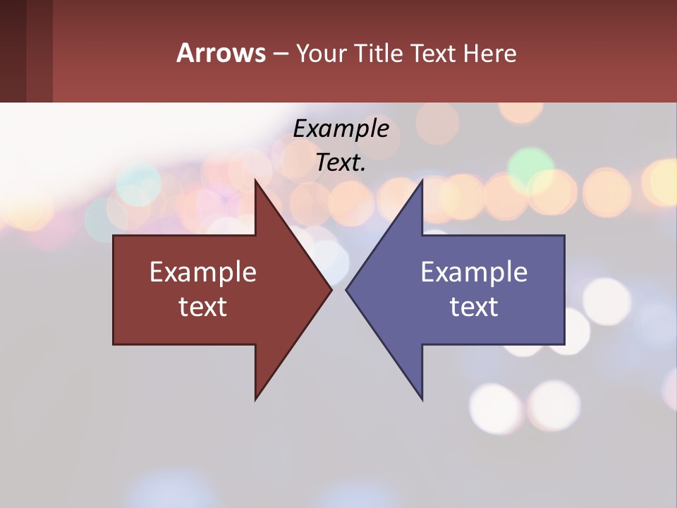 Endurance Night Lights PowerPoint Template