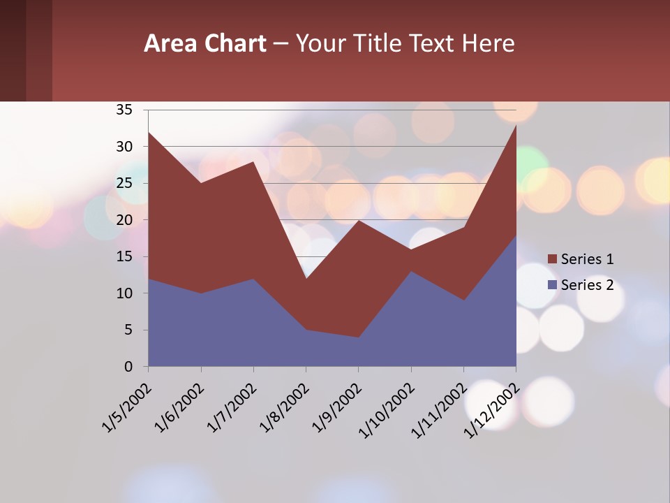 Endurance Night Lights PowerPoint Template