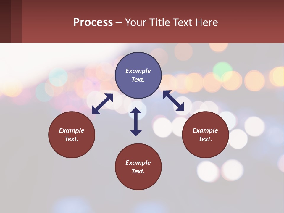 Endurance Night Lights PowerPoint Template