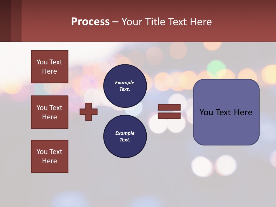Endurance Night Lights PowerPoint Template
