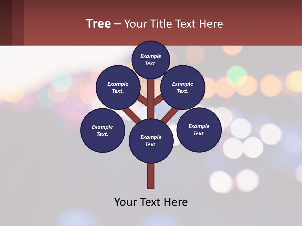 Endurance Night Lights PowerPoint Template