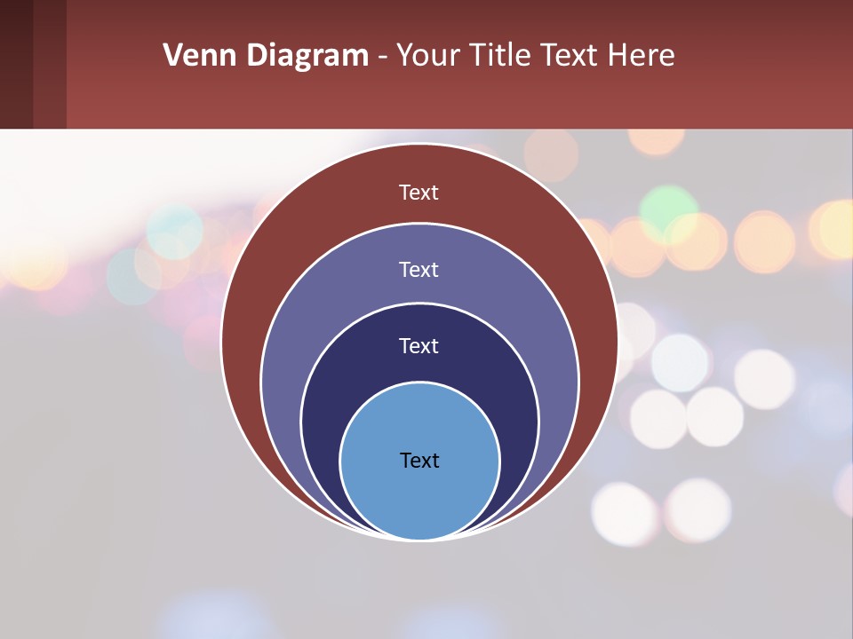 Endurance Night Lights PowerPoint Template