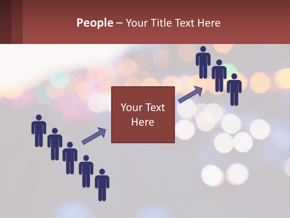 Endurance Night Lights PowerPoint Template