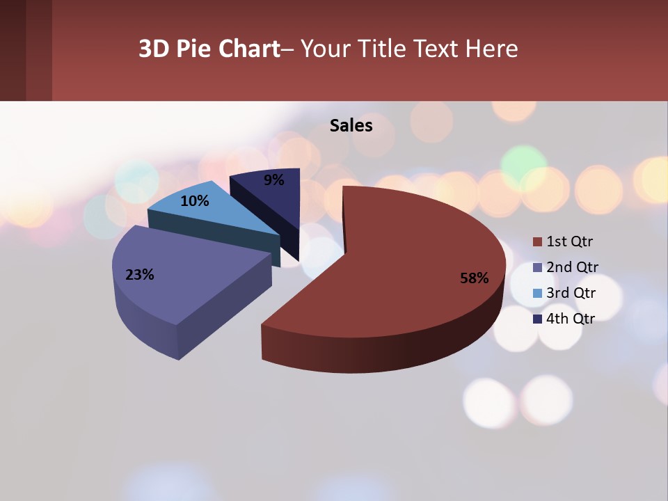 Endurance Night Lights PowerPoint Template