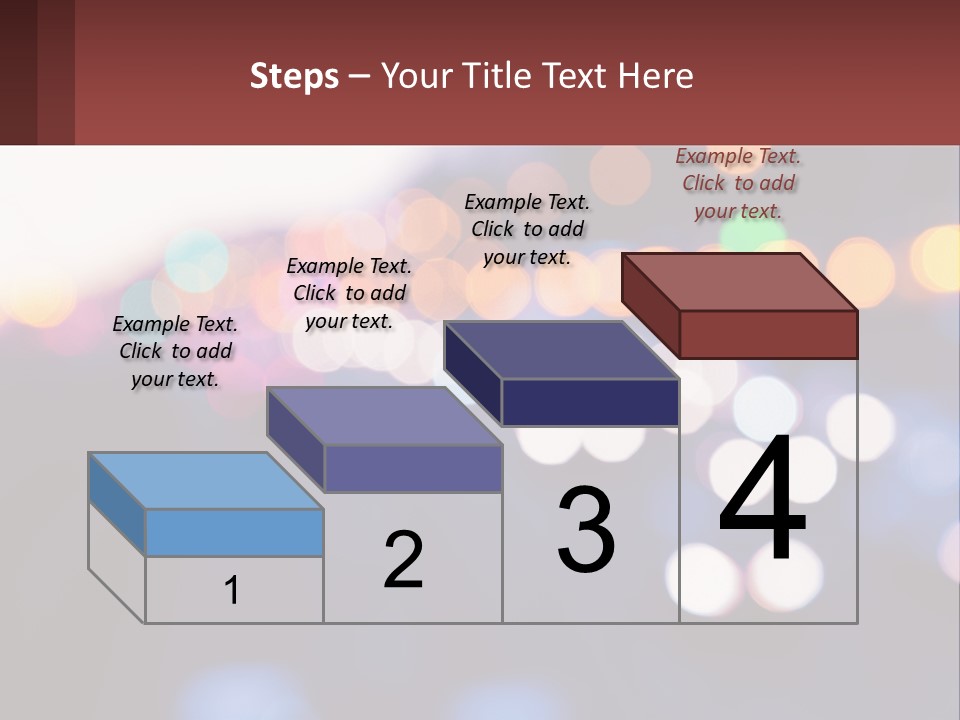 Endurance Night Lights PowerPoint Template