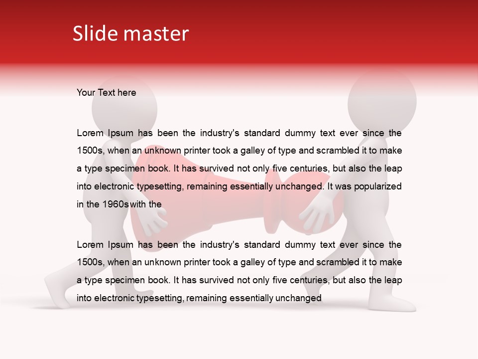 Illustration Of Carry Checkers PowerPoint Template