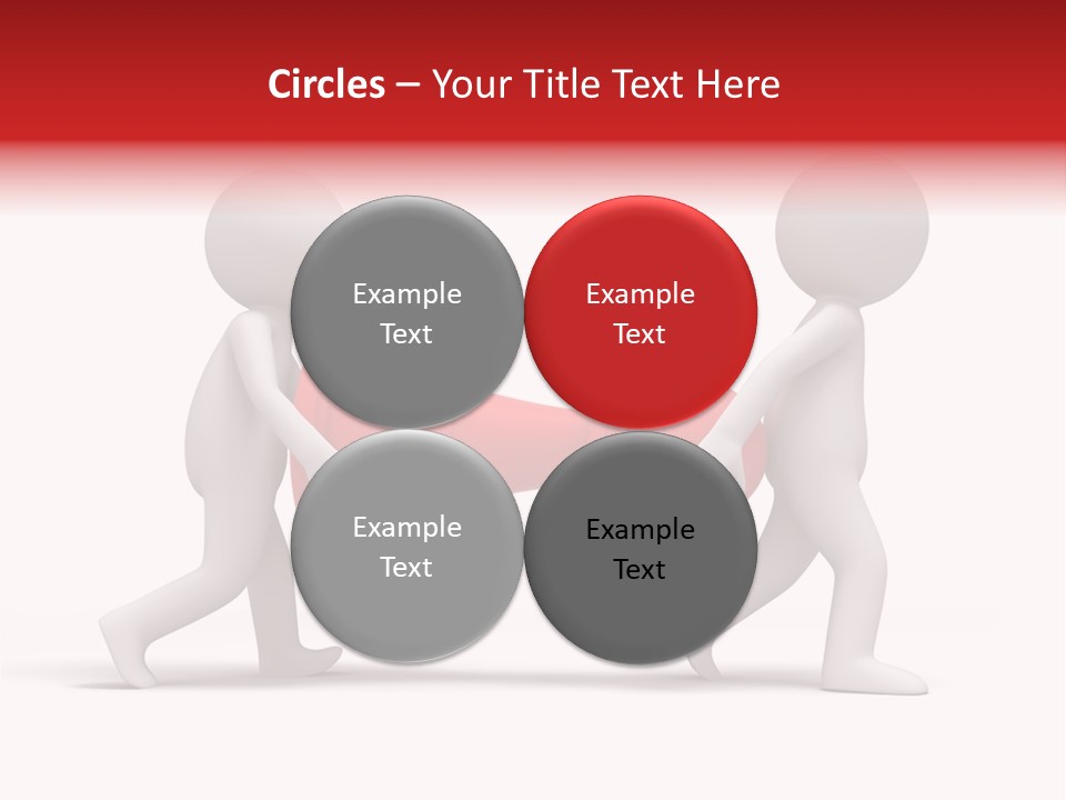 Illustration Of Carry Checkers PowerPoint Template