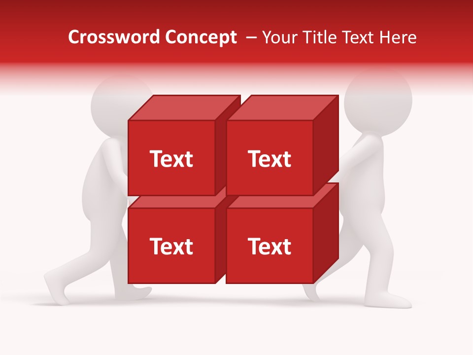 Illustration Of Carry Checkers PowerPoint Template