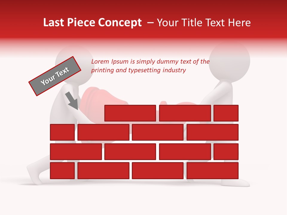Illustration Of Carry Checkers PowerPoint Template
