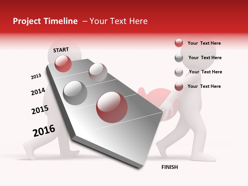 Illustration Of Carry Checkers PowerPoint Template