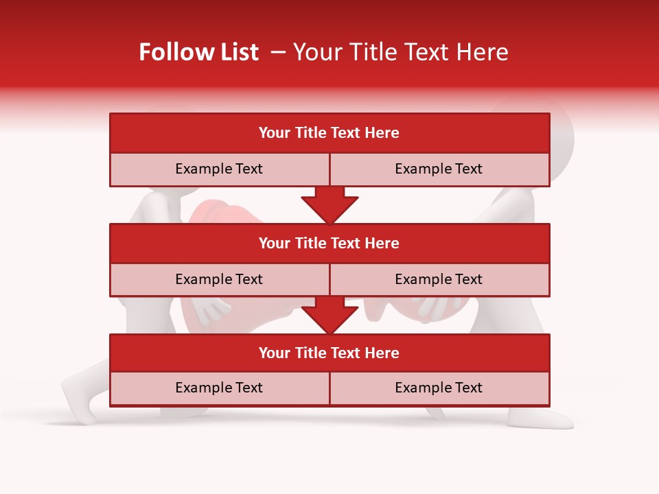 Illustration Of Carry Checkers PowerPoint Template