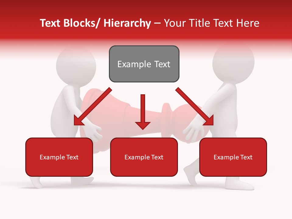 Illustration Of Carry Checkers PowerPoint Template