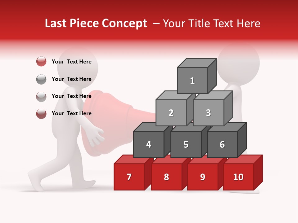 Illustration Of Carry Checkers PowerPoint Template
