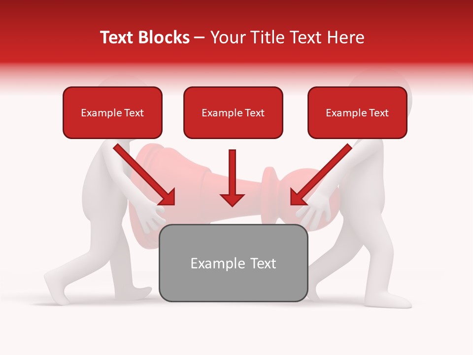 Illustration Of Carry Checkers PowerPoint Template