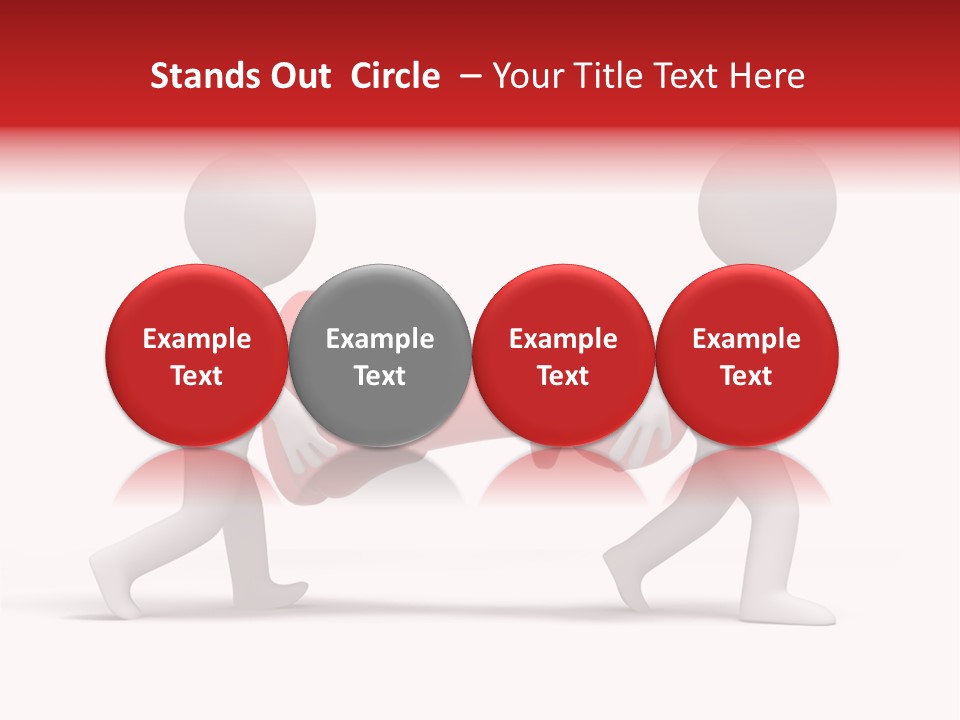 Illustration Of Carry Checkers PowerPoint Template